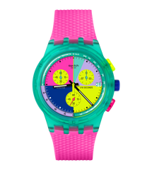 Swatch Neon Flash Arrow Colours Watch