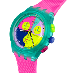 Swatch Neon Flash Arrow Colours Watch