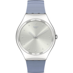 Swatch Blue Moire Watch