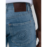 Ben Sherman Mens Saddle Stitch Slim Fit Light Blue Jeans