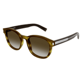Saint Laurent Womens Sunglasses In Havanna Brown