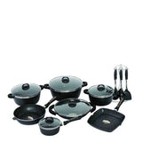Schumann Professionnel Batterie 27 Piece Pot Set In Black