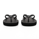 Polo Ladies Aop Flip Flops In Black