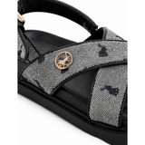 Polo 0079052 Kids Jacquard Moulded Trim Sandals Navy