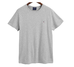 Gant 336460 Original Ss T-Shirt Light Grey