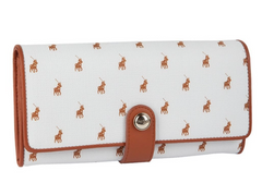 Polo New Iconic Clutch Purse White