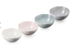 Le Creuset Set Of Calm 4 Neutral 16Cm Cereal Bowl