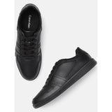 Calvin Klein Mens Low Top Lace Up In Black
