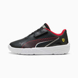 Puma Boys Ferrari Drift Cat 11 Shoes In Black & Red