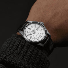 Seiko 5 Champagne Flieger Suit Style Watch