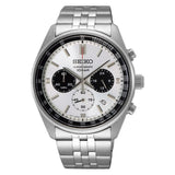 Seiko Mens Neo Sport Chronograph Watch In Silver