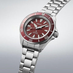 Seiko Prospex Sea Samurai Automatic Watch 200M - Red