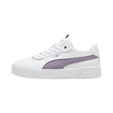 Puma 39501709 Womens Carina 2.0 Lux Shoes White And Purple