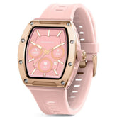 Reflex Active Silicone Strap Watch In Pink