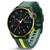 Reflex Active Unisex Lime Aluminium Amoled Watch In Green