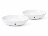 Polo Classic Large Serving Bowl 2 Piece Set In White