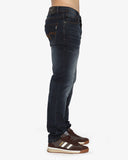 Soviet Mens Modern Fit Slim Leg Denim Dark Indigo