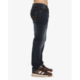 Soviet Mens Modern Fit Slim Leg Denim Dark Indigo