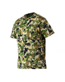 Sniper Boys Pixelate Camouflage Short Sleeve Cotton T-Shirt
