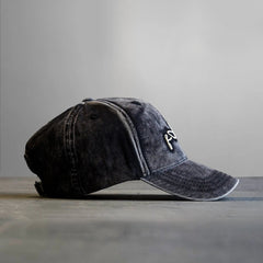 Fade Signature Cap Washed Grey