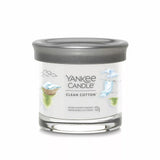 Yankee Small Tumbler Signature Candle Clean Cotton