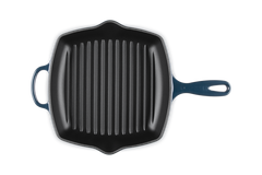 Le Creuset S Square Skillet Grill In Nuit