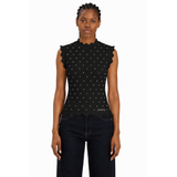 Sissy Boy Keep Wishing Knit Top In Black