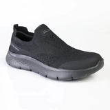 Skechers Womens Go Walk Flex Shoes In Black