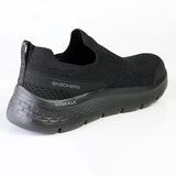 Skechers Womens Go Walk Flex Shoes In Black