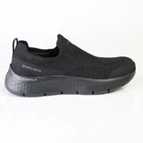 Skechers Womens Go Walk Flex Shoes In Black