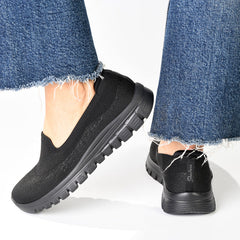 Skechers 100697 Womens Graceful Shoes Black