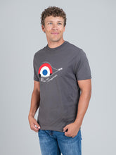 Ben Sherman Sneaky Target T-Shirt Charcoal