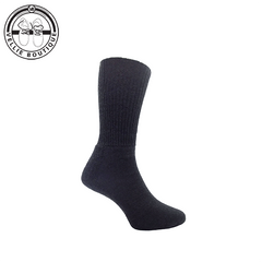 Cape Mohair Mens Mohair Boot Socks In Grey