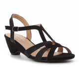 Hush Puppies Ladies Soft Stella Black Heels