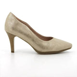 Hush Puppies Ladies Soft Phillipa Heels In Light Gold