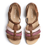 Hotter Womens Solei Shoes In Tan