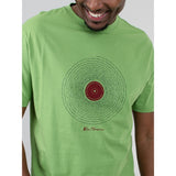 Ben Sherman Mens Sound Waves T-Shirt In Piquant Green