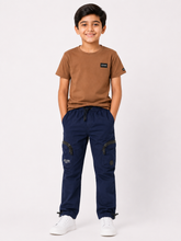 Soviet Boys Akuma Boys Fashion Cargo Pants In Navy
