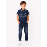 Soviet Boys Coupe Short Sleeves Fashion Golfer In Navy