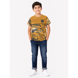 Soviet Boys Dynamic Short Sleeves Fashion T-Shirt In Sand