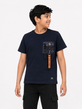 Soviet Boys Flawless Short Sleeves Fashion T-Shirt In Navy