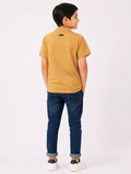 Soviet Boys Honor Short Sleeves Fashion Golfer In Dijon/Khaki