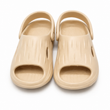 Soviet Boys Komodo Casual Push In Sandals In Beige