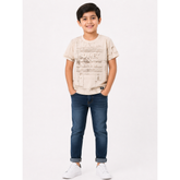 Soviet Boys Ratchet Short Sleeves Fashion T-Shirt In Light Sand
