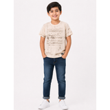 Soviet Boys Ratchet Short Sleeves Fashion T-Shirt In Light Sand