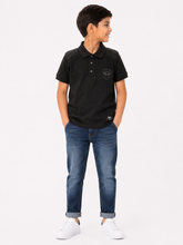 Soviet Boys Score Short Sleeves Fashion Golfer In Black