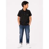 Soviet Boys Score Short Sleeves Fashion Golfer In Black