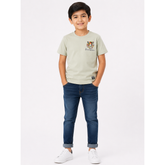 Soviet Boys Short Sleeves Crew Fashion T-Shirt In Sage