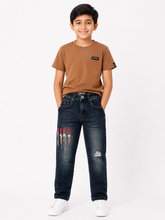 Soviet Boys Sleek Boys Fashion Skinny Denim Jeans In Dark Indigo