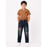 Soviet Boys Sleek Boys Fashion Skinny Denim Jeans In Dark Indigo